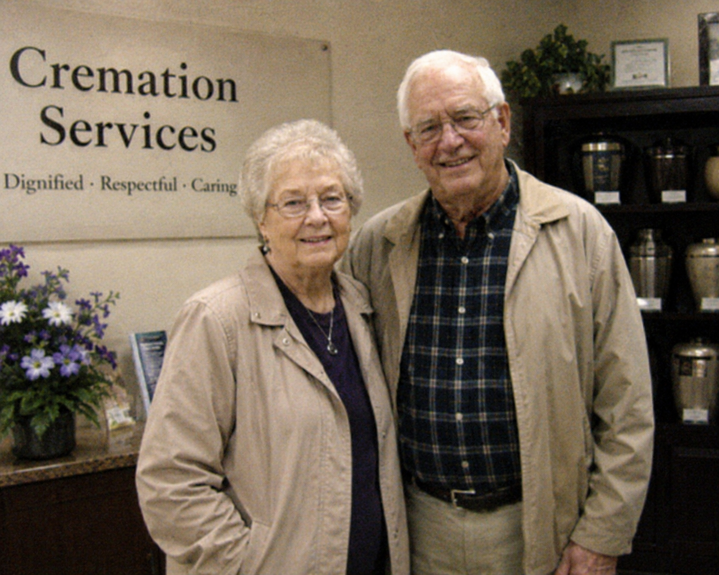 Rachel and Dan, founders of Pet Cremation Peace
